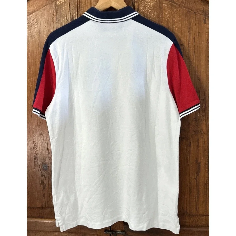 Mens Polo Ralph Lauren Short Sleeve Big Pony USA Crest RL Classic Fit Sz Large